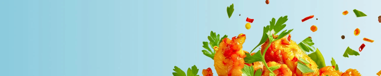 Image de couverture montrant du poulet cuit avec un mélange d'épices par dessus