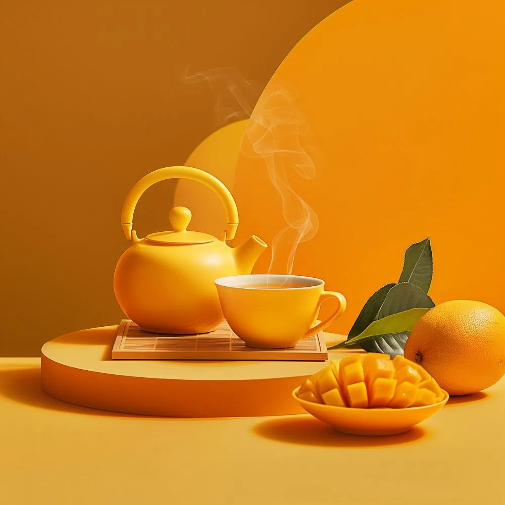 Thé à la mangue