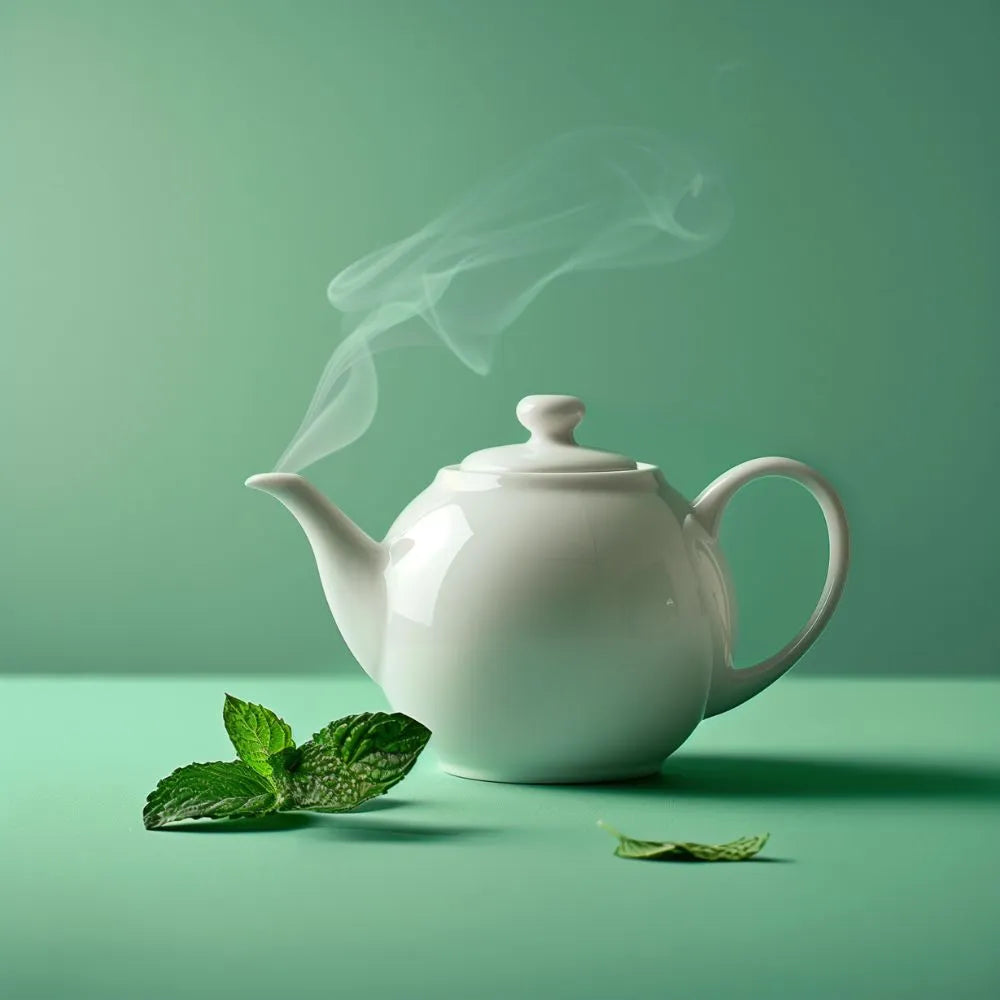 Thé à la menthe verte