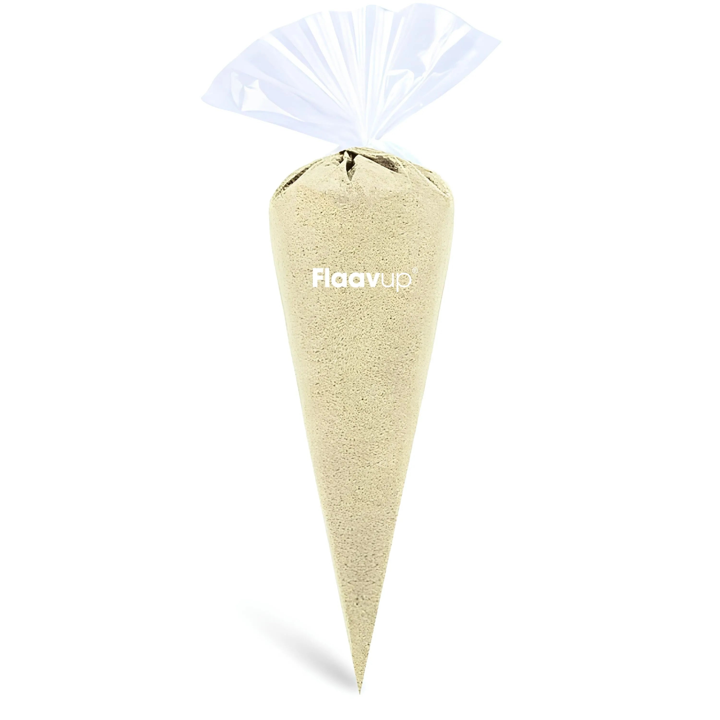 Cône de poivre blanc moulu