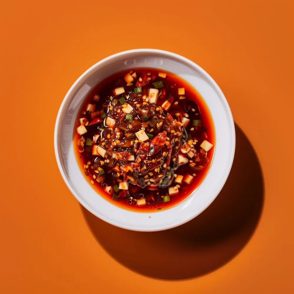 Sauce piquante avec le piment oiseau