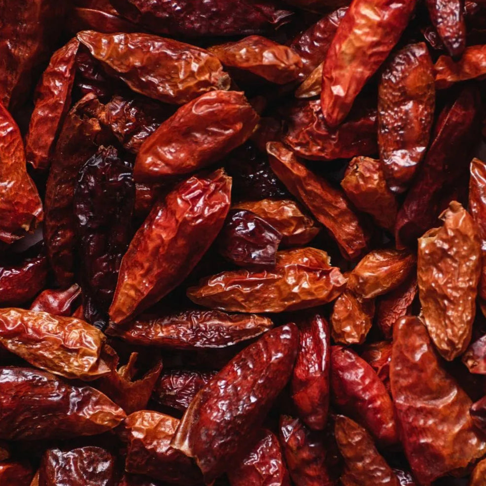 Zoom sur les petits piments oiseaux