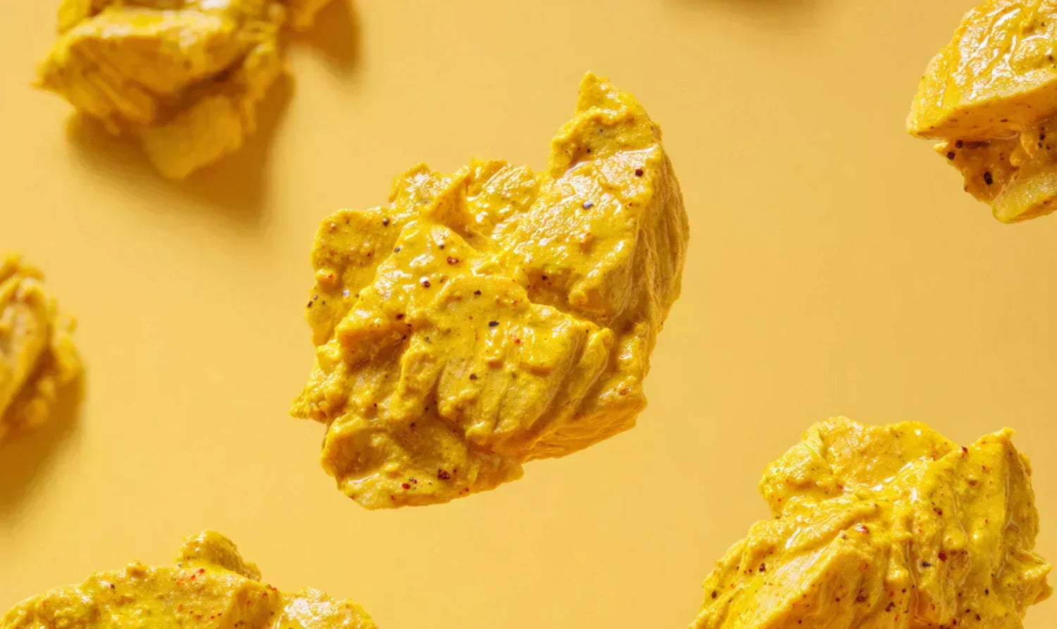 Image du poulet dans la marinade au curry de madras Flaavup®