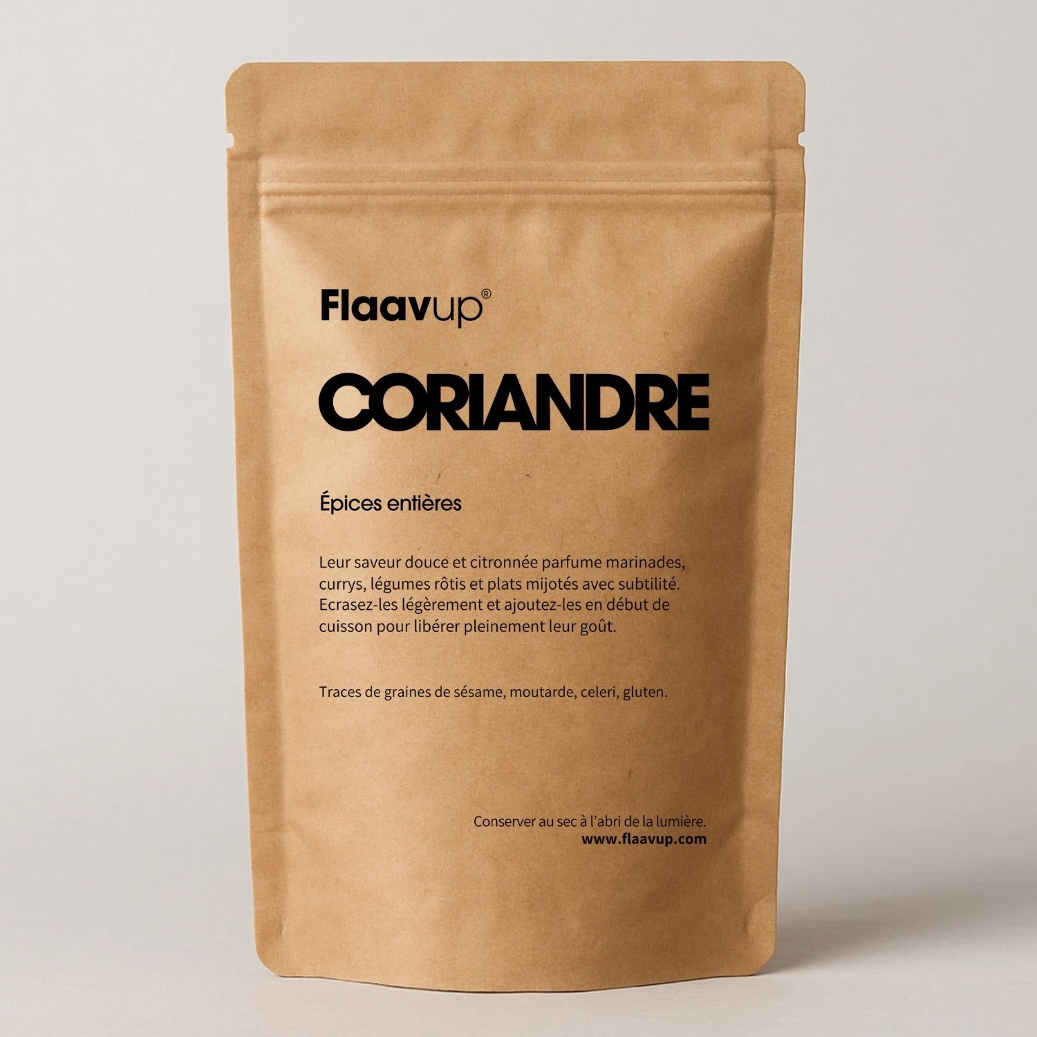 Paquet de graines de coriandre entières