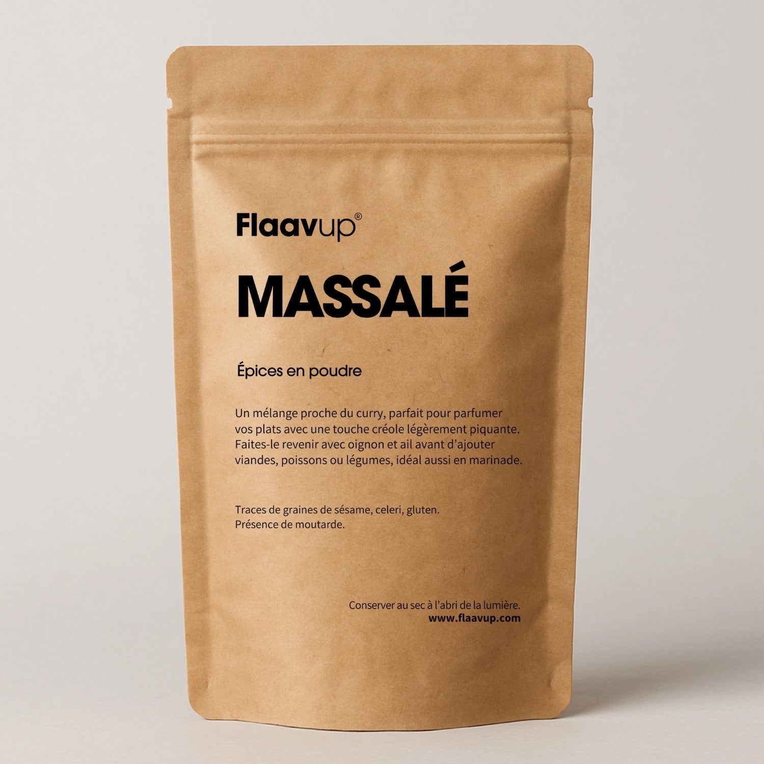 Paquet d'épices Massalé en poudre