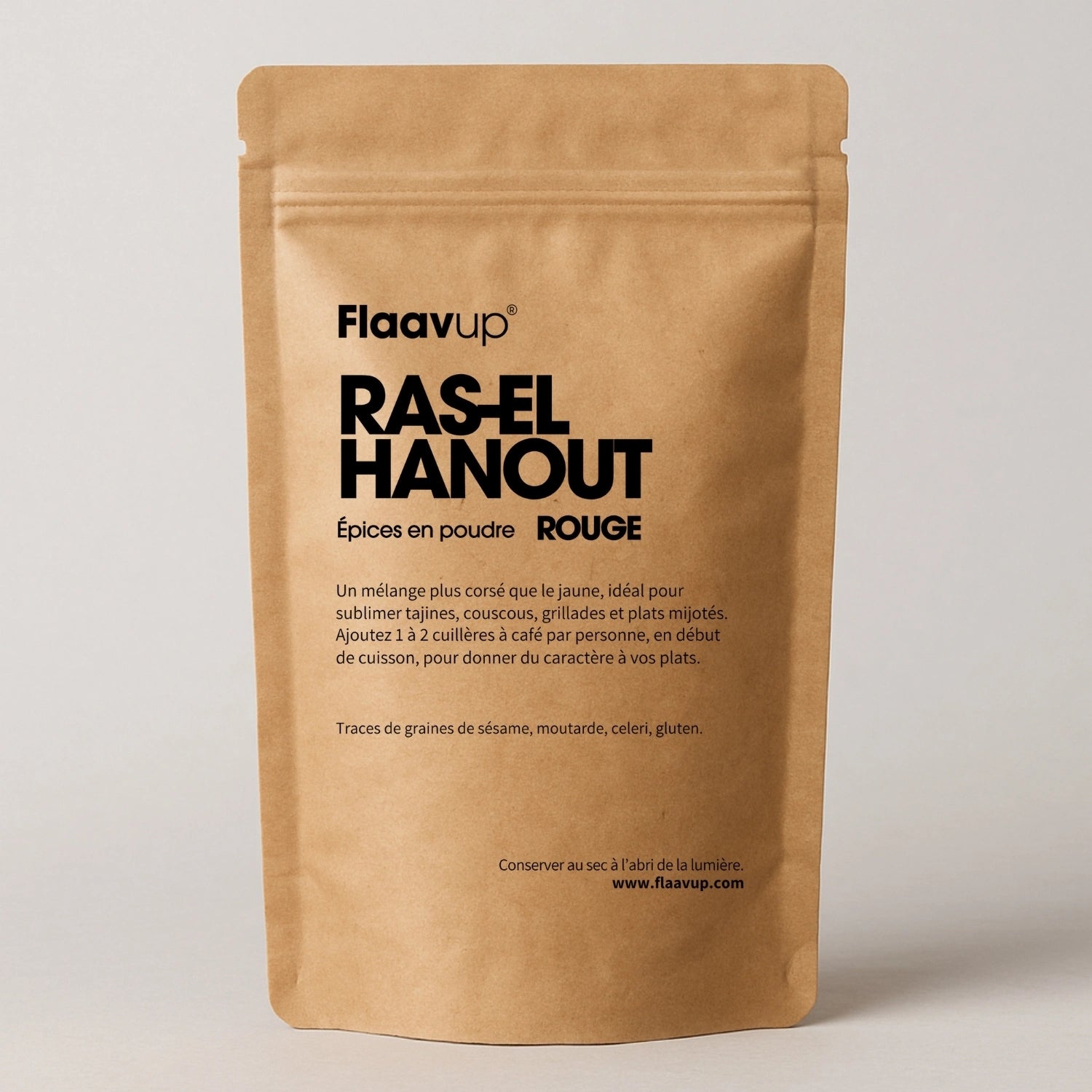 Paquet de Ras el hanout rouge en poudre