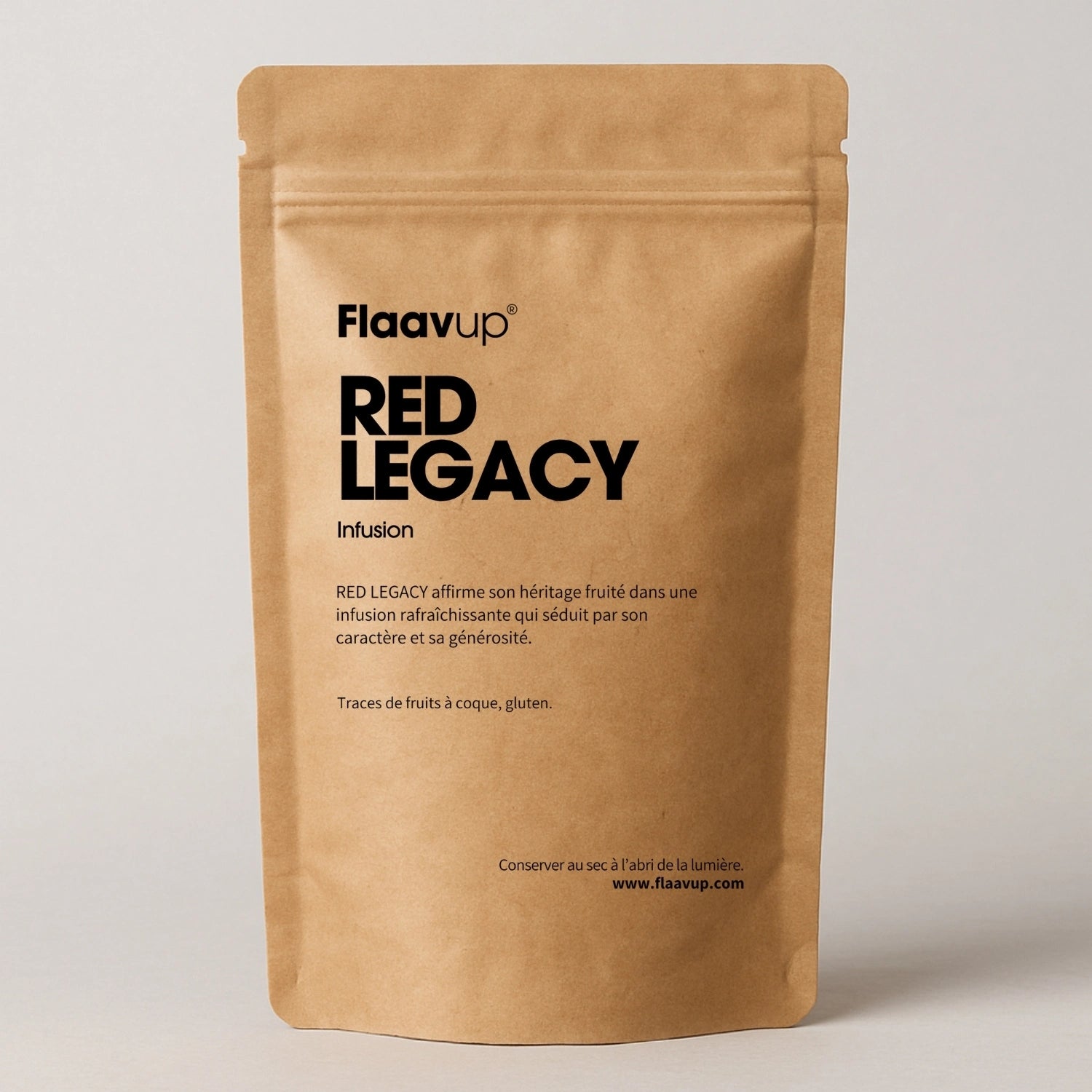 Paquet d'infusion aux fruits rouges