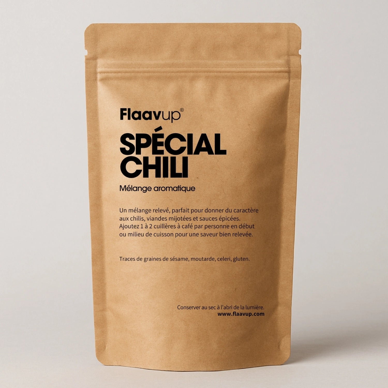 Paquet de mélange d'épices chili