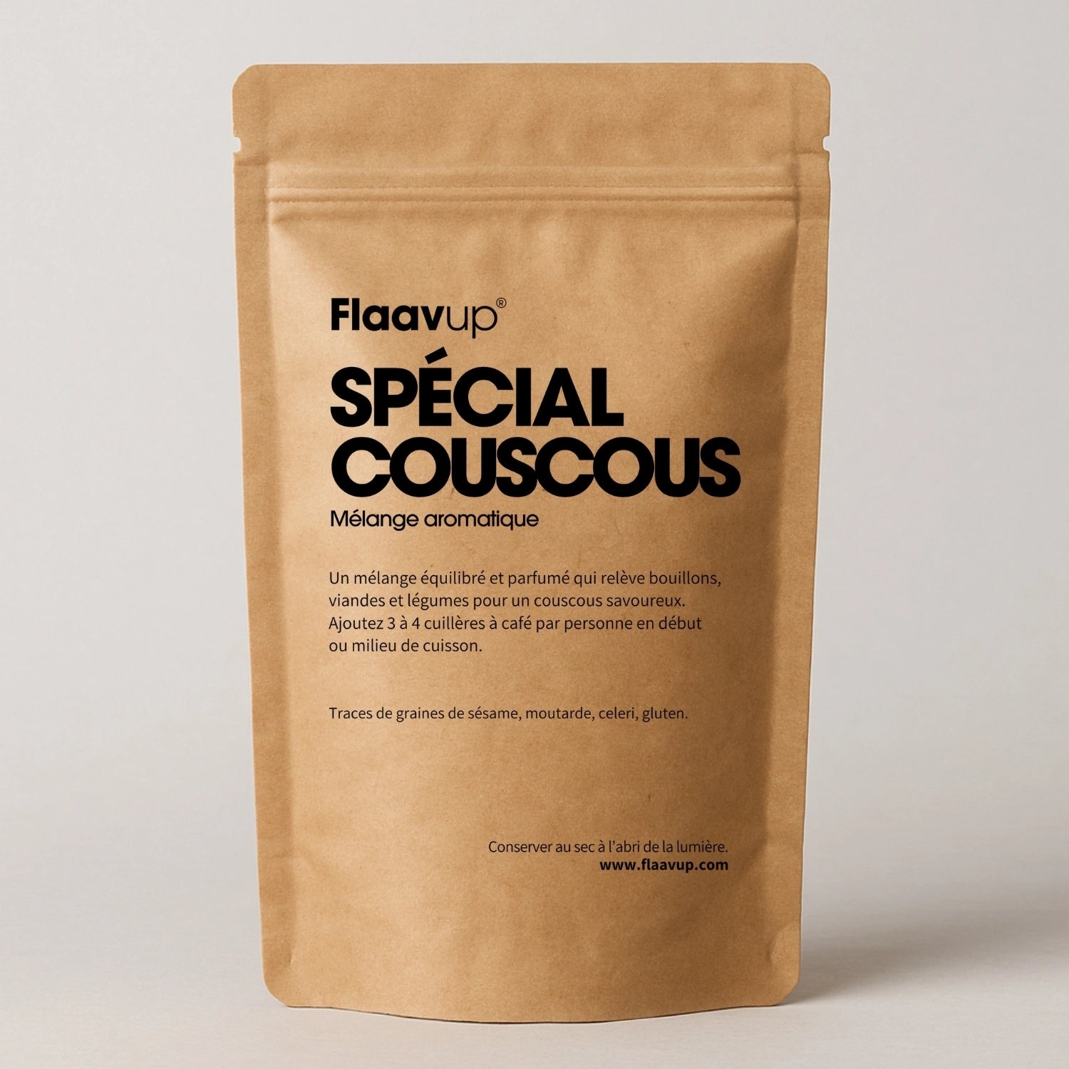 Paquet de mélange d'épices couscous