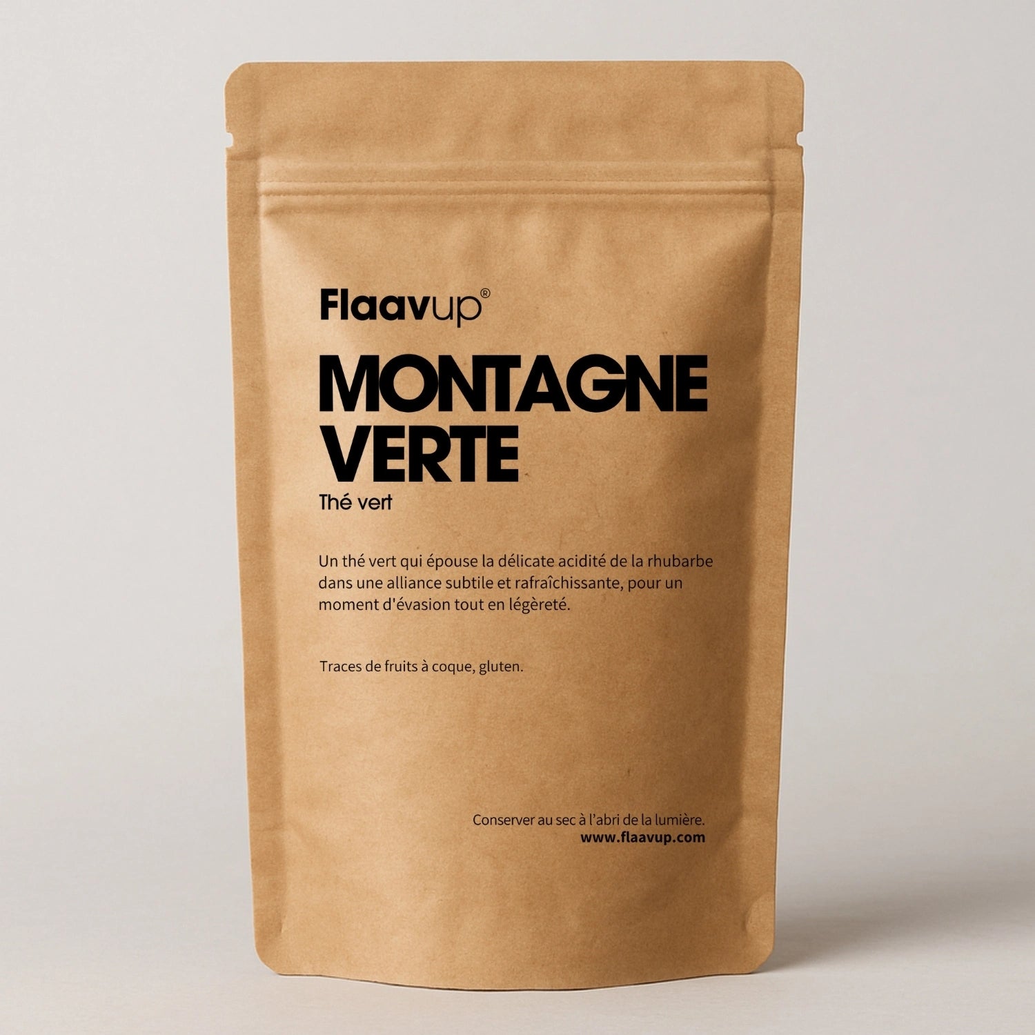 Paquet de thé a la rhubarbe